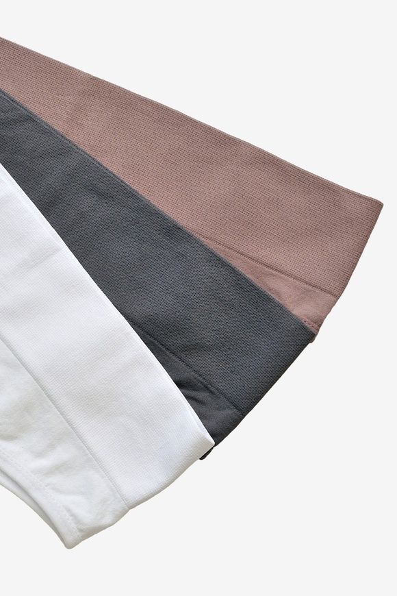 Трусики бразиліани з утяжкою Ouno, набір з 3 трусиків h769-3sv-sm фото