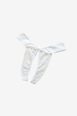 Женские трусики Dyana с открытым доступом st06-white-sm фото