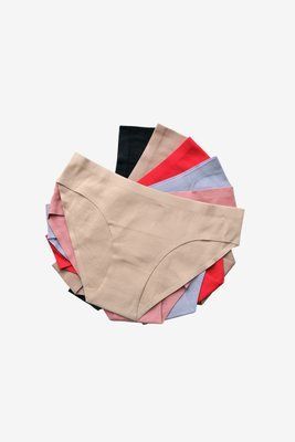 Женские трусики слипы хлопковые Dyana, набор с 6 трусиков 10070-red-sm фото