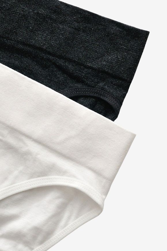 Трусики слипы с утяжкой Ouno, набор из 2 трусиков 83046-white-sm фото