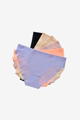 Женские трусики слипы бесшовные DYANA, набор с 6 трусиков 10049-peach-sm фото